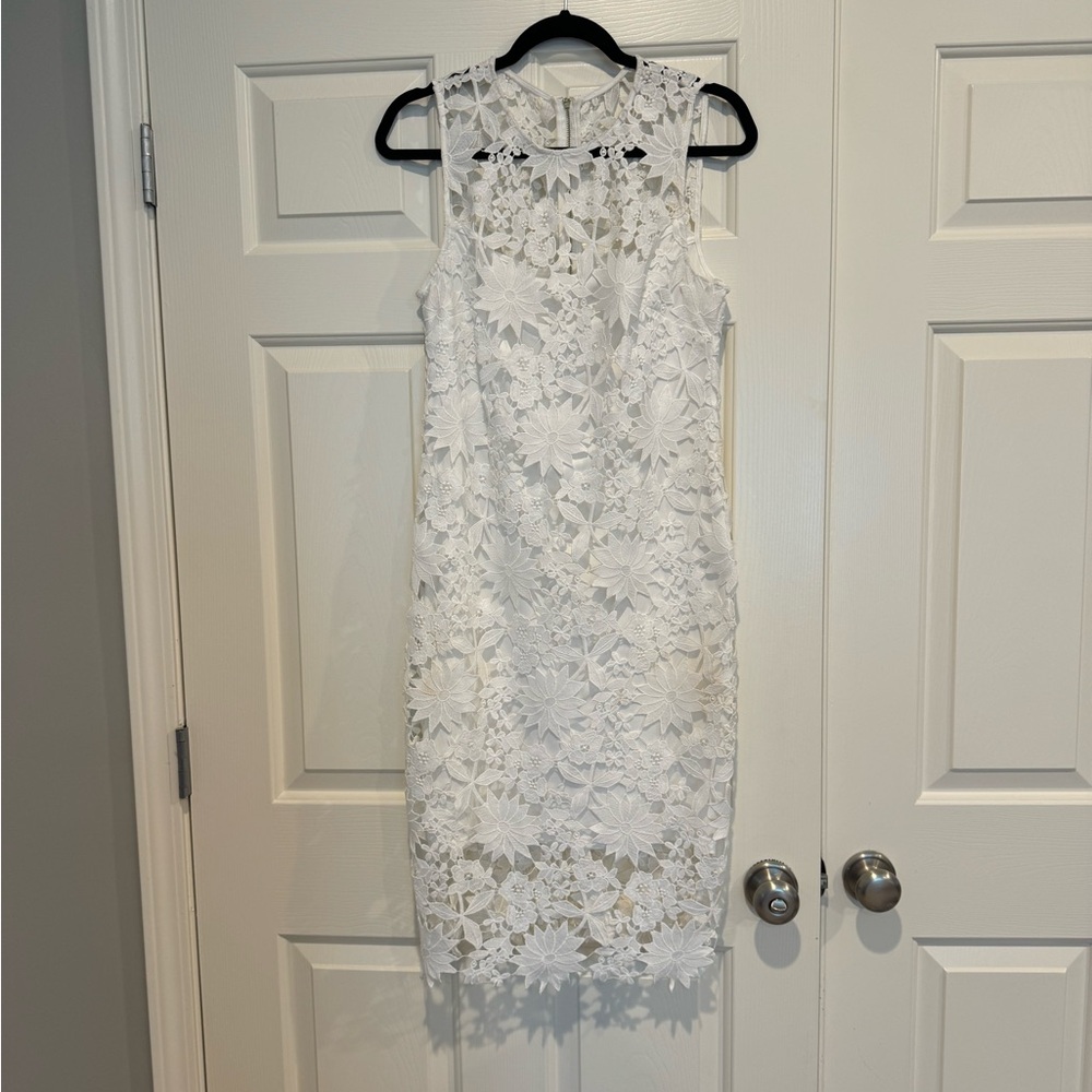 Calvin Klein white dress